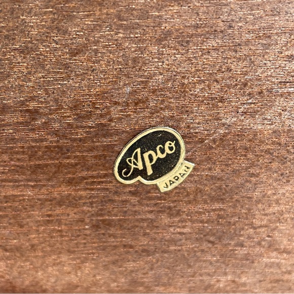 Vintage Apco wood jewelry box MCM - Picture 6 of 14